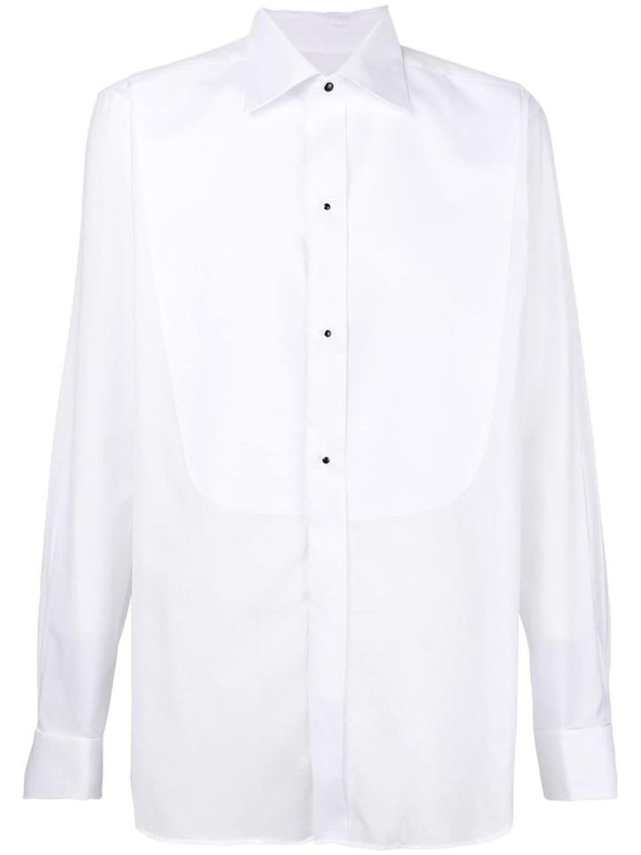 Canali Classic Tuxedo Shirt - White