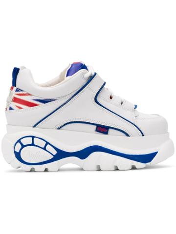 Buffalo London 1339 Platform Sneakers - White