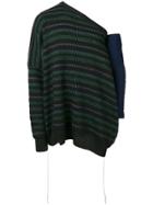 Raf Simons One Shoulder Jumper - Black