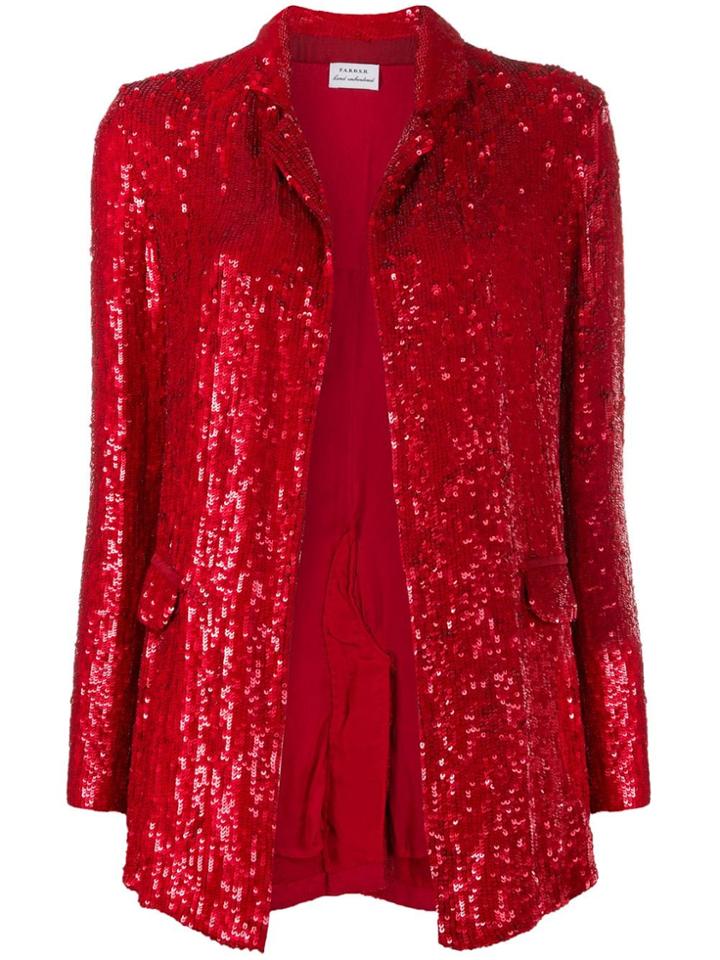 P.a.r.o.s.h. Goody Sequin-embellished Jacket - Red
