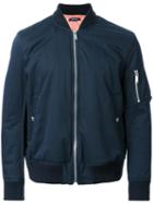 Christian Dada Classic Bomber Jacket, Men's, Size: 48, Black, Cotton