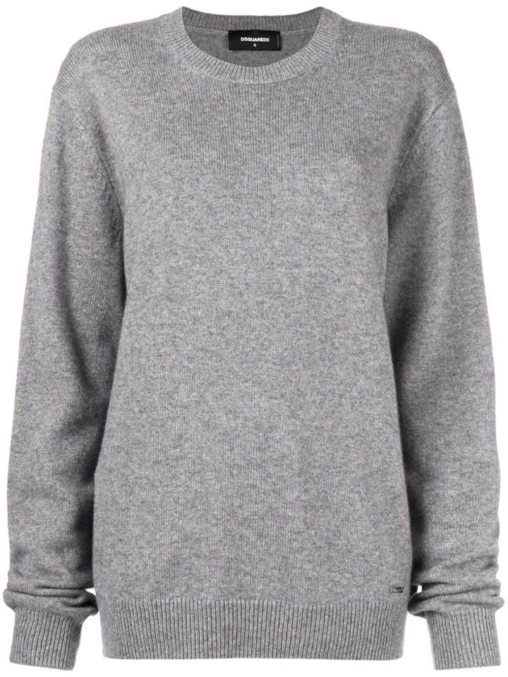 Dsquared2 Oversized Sweater - Grey