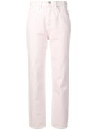 Alexander Wang High Rise Straight-leg Jeans - Pink