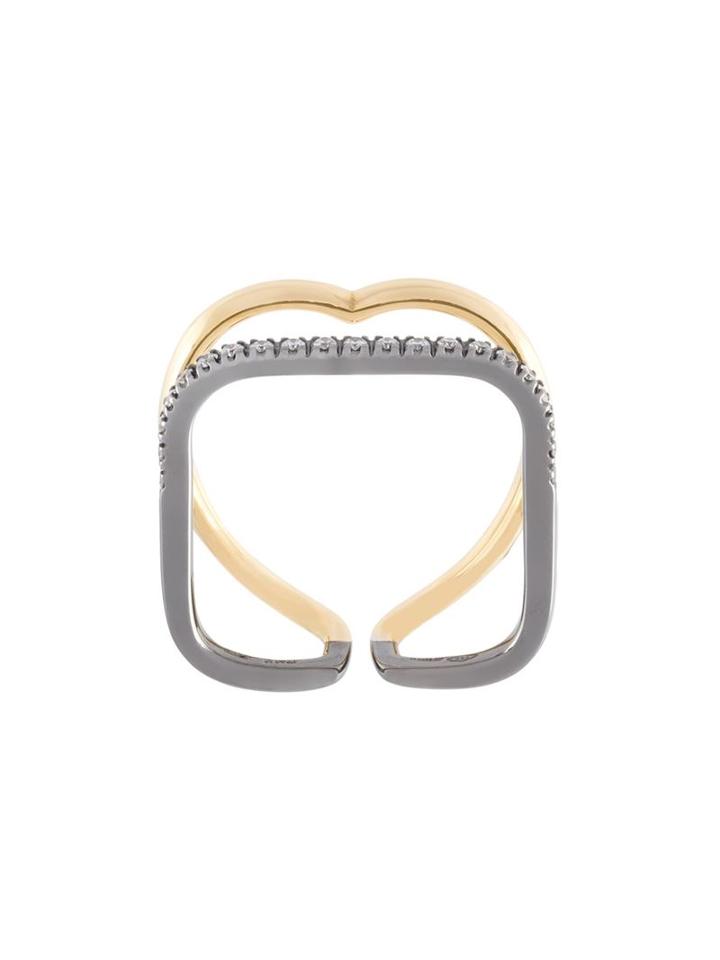 Roberto Marroni Double Ring, Metallic