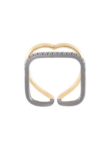 Roberto Marroni Double Ring, Metallic