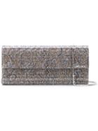 Jimmy Choo Sweetie Floral Clutch - Metallic
