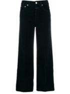 Closed Five Pocket Design Cropped Jeans - Blue