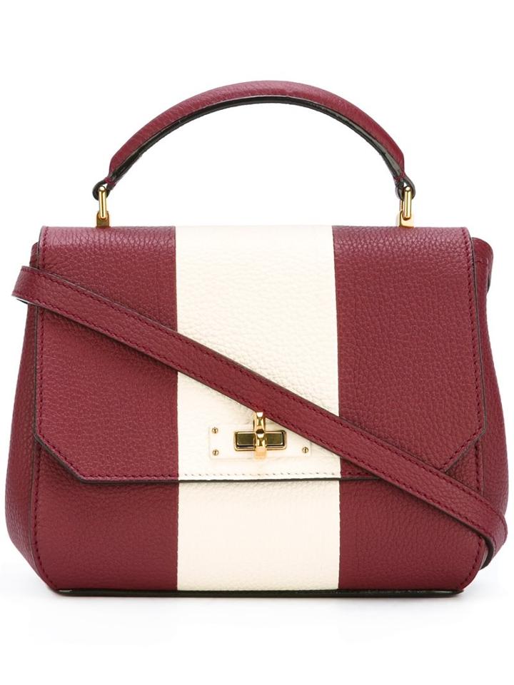 Bally Stripe Detail Small Tote