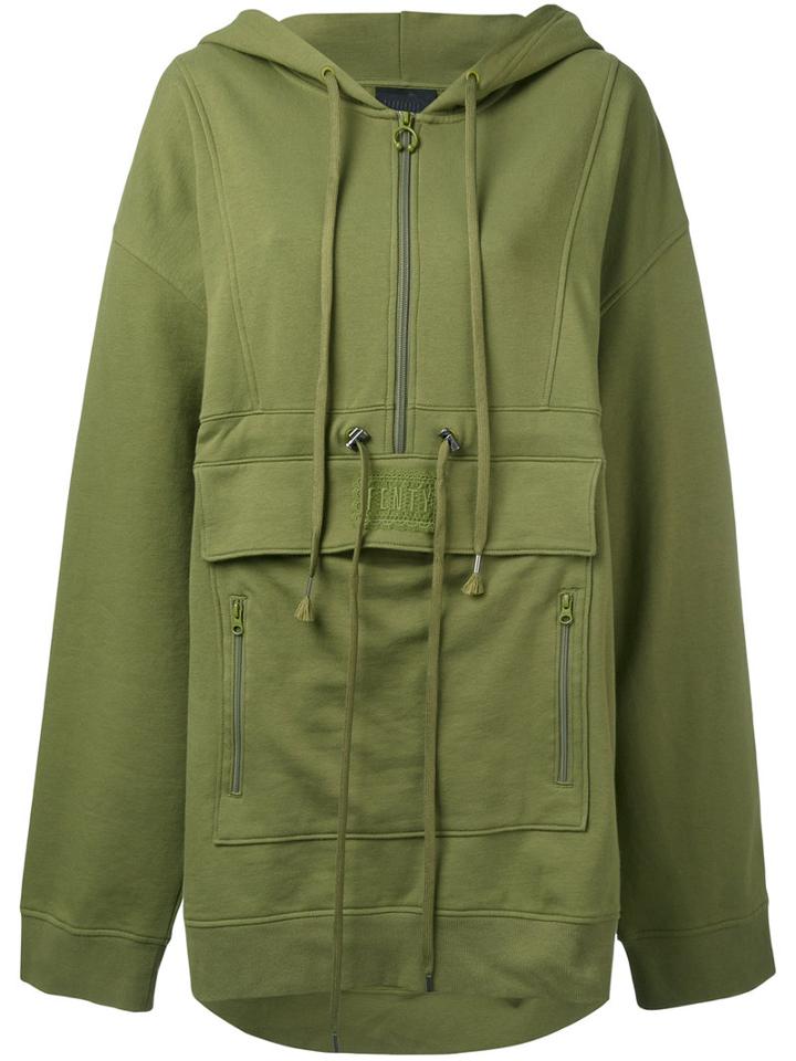 Fenty X Puma - Sweatsuit Pullover - Women - Cotton/polyester/spandex/elastane - S, Green, Cotton/polyester/spandex/elastane