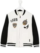 Dolce & Gabbana Kids 'musical' Bomber Jacket, Boy's, Size: 10 Yrs
