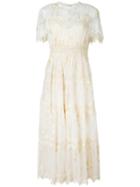 Zimmermann Lace Dress, Women's, Size: 2, Nude/neutrals, Silk/spandex/elastane/viscose/polyester