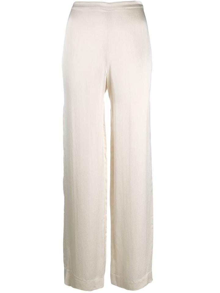 Theory Satin Trousers - White