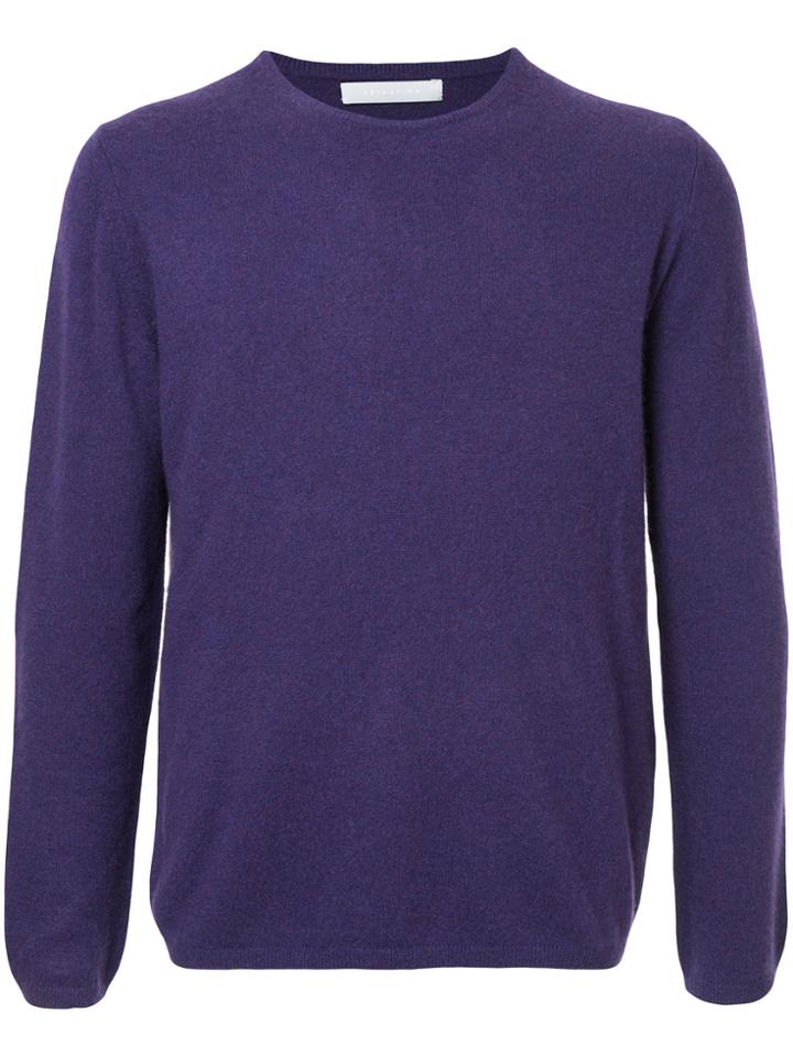 Estnation Crew Neck Jumper - Pink & Purple