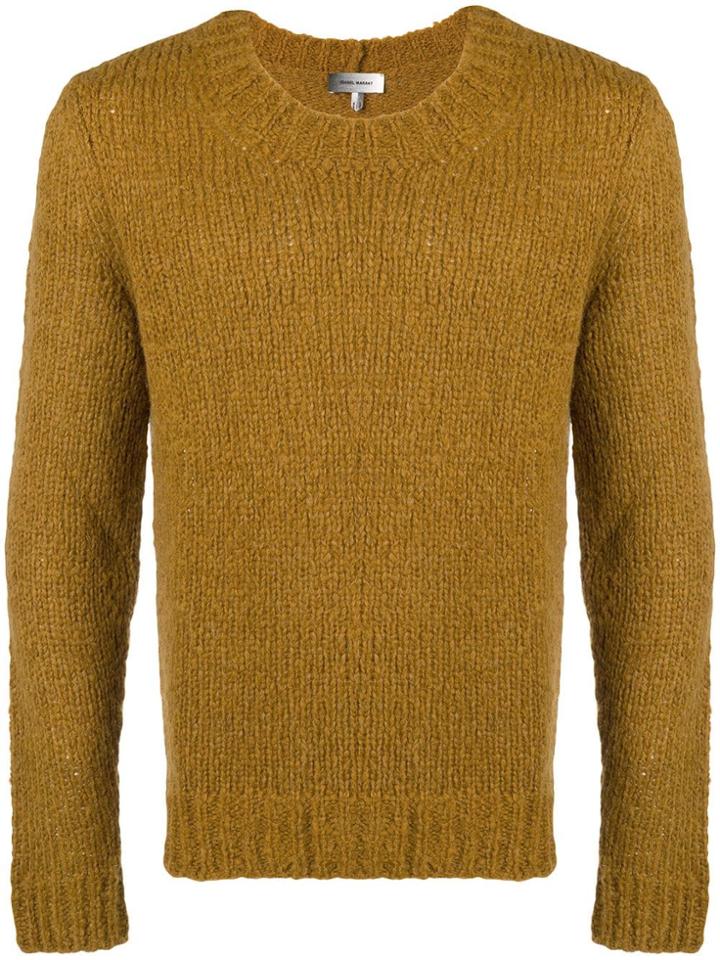 Isabel Marant Fluffy Knit Jumper - Brown