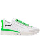 Dsquared2 Chunky Low Top Trainers - White