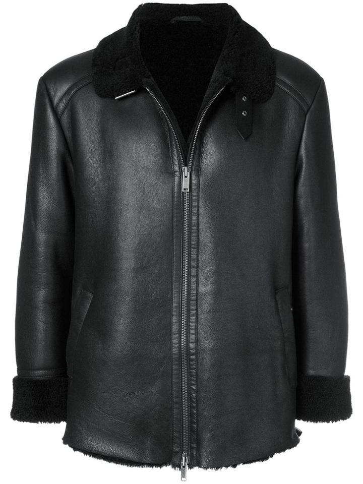 Desa 1972 Lined Zip Jacket - Black