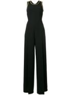 Ralph Lauren Collection Sharmin Gabardine Wide-leg Jumpsuit - Black