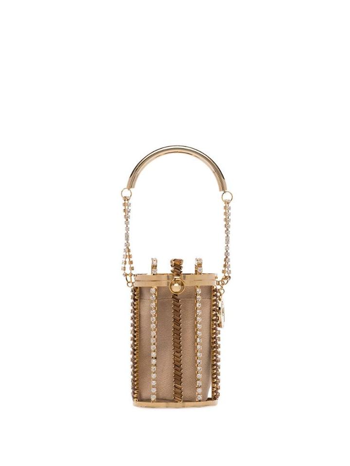 Rosantica Mercury Embellished Bracelet Bag - Metallic