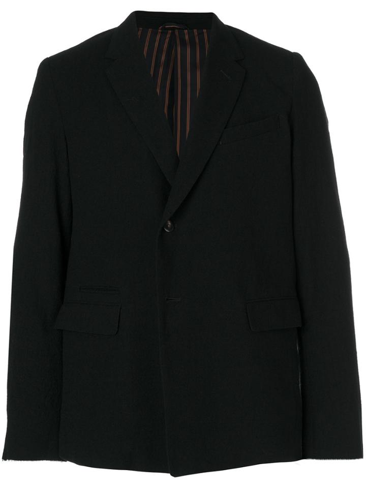 Maison Mihara Yasuhiro Single Breasted Blazer - Black