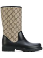Gucci Kids Branded Wellies - Nude & Neutrals