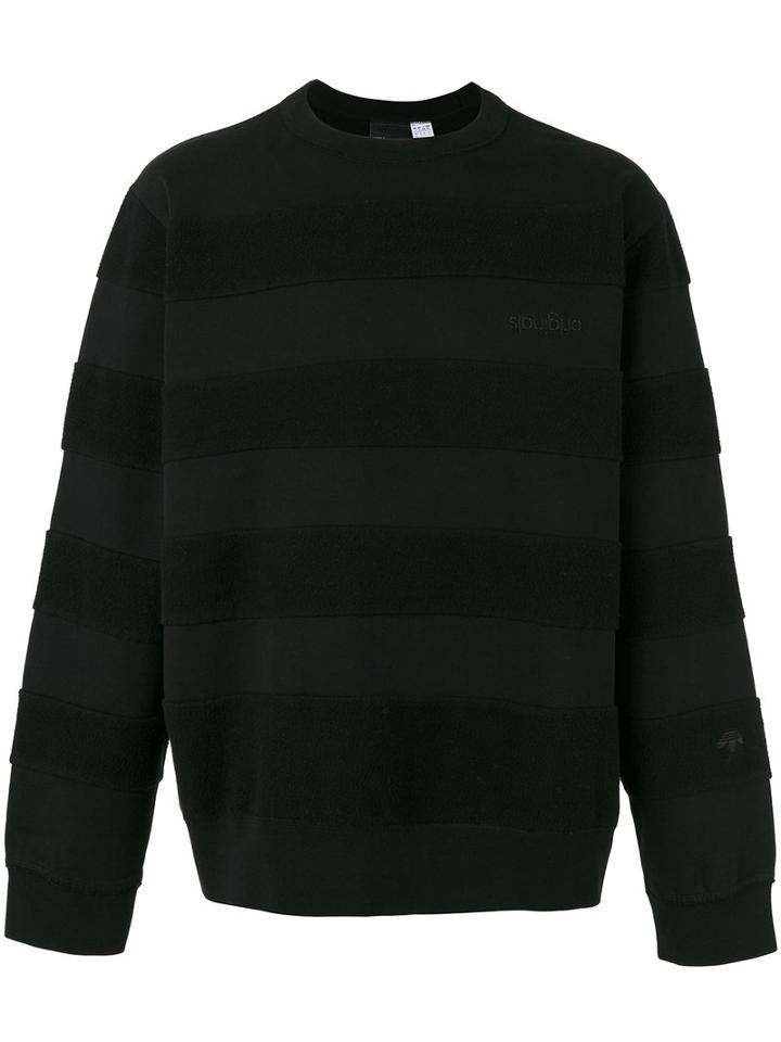 Adidas Originals By Alexander Wang - Inout Crew Sweatshirt - Unisex - Cotton - M, Black, Cotton