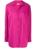 Lemaire Zipped Shirt - Pink