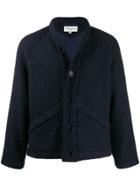 Ymc Quilted Long-sleeve Jacket - Blue