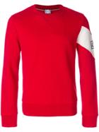 Moncler Gamme Bleu Sweatshirt With Logo - Red