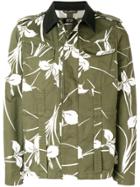 No21 Floral Print Jacket - Green
