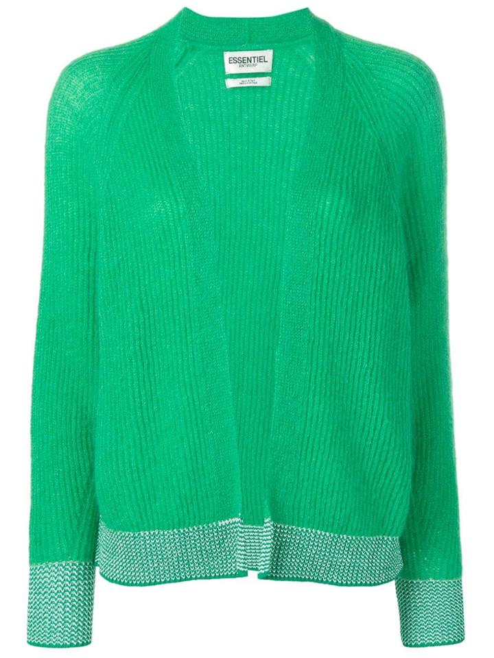 Essentiel Antwerp Knitted Cardigan - Green