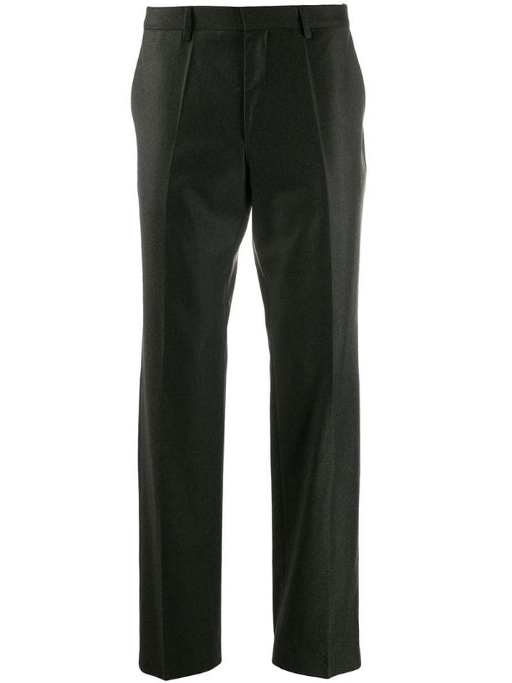 Boss Hugo Boss Straight Suit Trousers - Brown