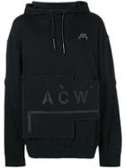 A-cold-wall* Logo Patch Hoodie - Black