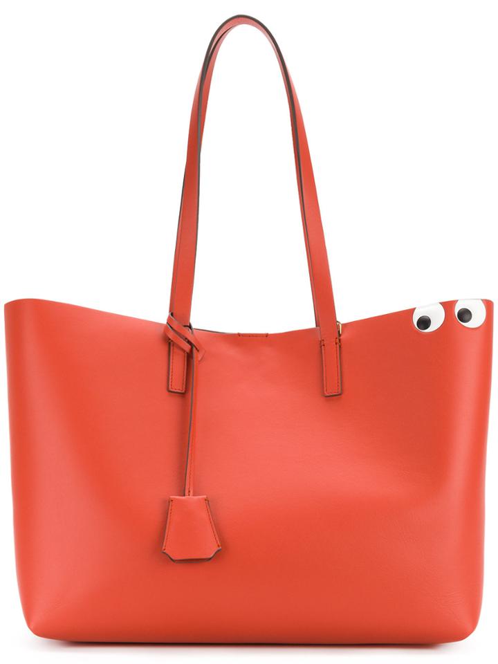 Anya Hindmarch Eyes Ebury Shopper Tote - Yellow & Orange
