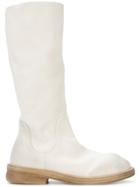 Marsèll Wooden Sole Boots - White