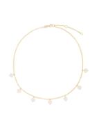 Natasha Schweitzer Lulu Pearl Choker Necklace - Metallic