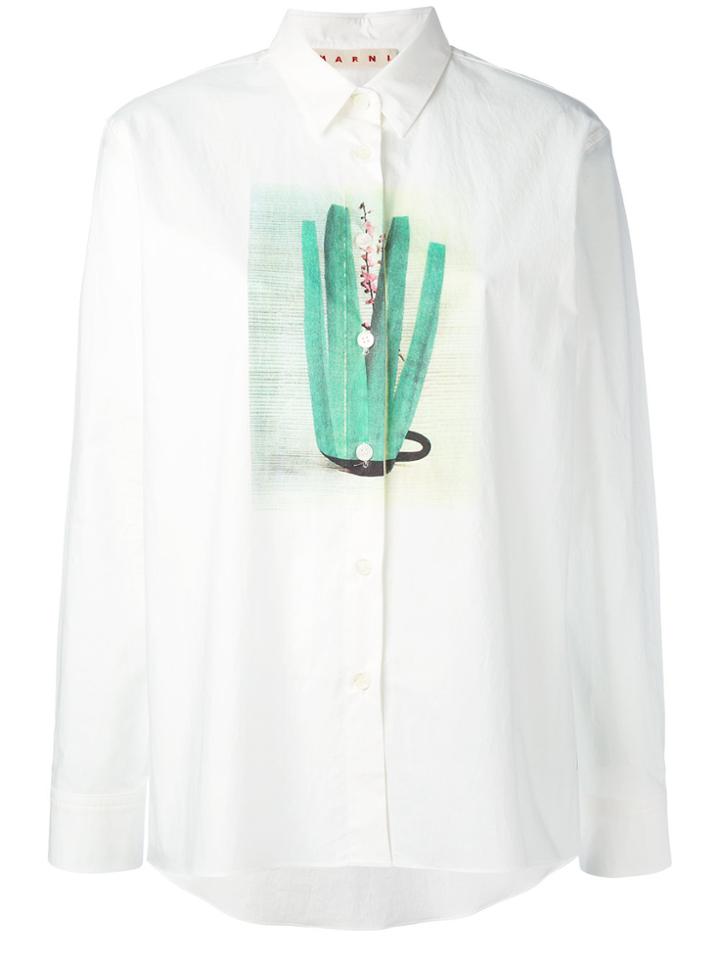 Marni Marni X Ruth Van Beek Print Shirt - White
