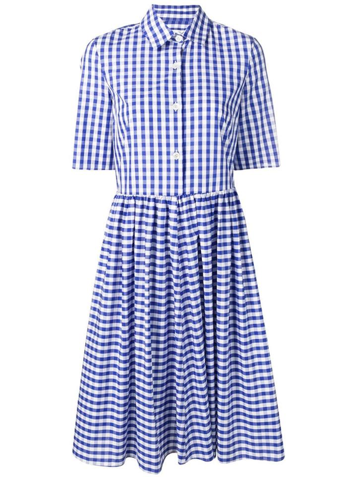 Peter Taylor Lucia Gingham Dress - Blue