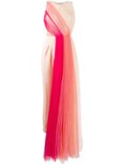 Elisabetta Franchi Tulle Panel Jumpsuit - Neutrals