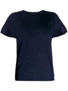 Vince Fitted Knit Top - Blue