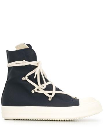 Rick Owens Drkshdw Babel Hexagram Sneakers - Blue