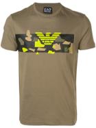 Ea7 Emporio Armani Printed T-shirt - Green