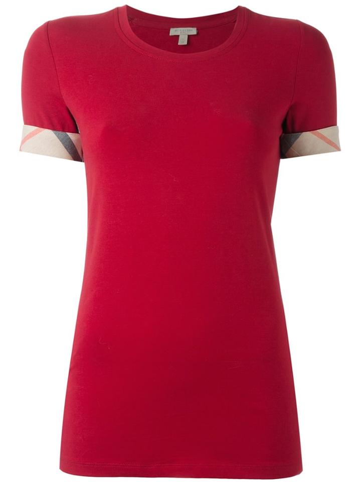 Burberry 'brit' T-shirt - Red