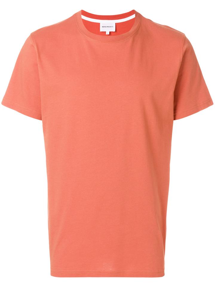 Norse Projects Plain T-shirt - Yellow & Orange