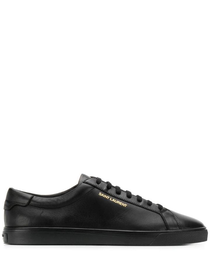 Saint Laurent Andy Low-top Sneakers - Black