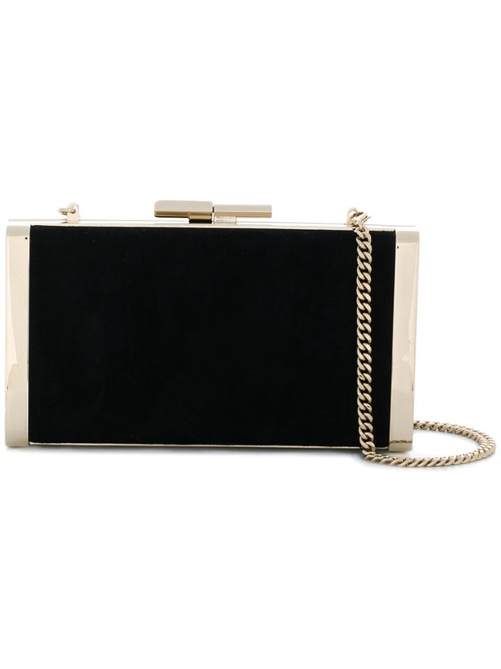 Jimmy Choo J Box Clutch Bag - Black