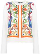 Dolce & Gabbana Majolica Print Cardigan - Multicolour