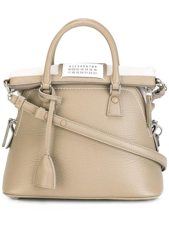 Maison Margiela Mini 5ac Tote, Women's, Polyester/cotton/calf Leather