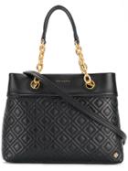 Tory Burch Fleming Small Tote - Black