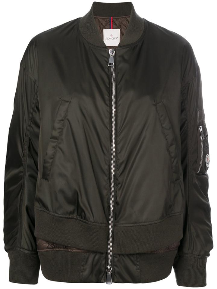 Moncler Aralia Bomber Jacket - Green