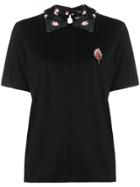 Markus Lupfer Matchstick Collar T-shirt - Black
